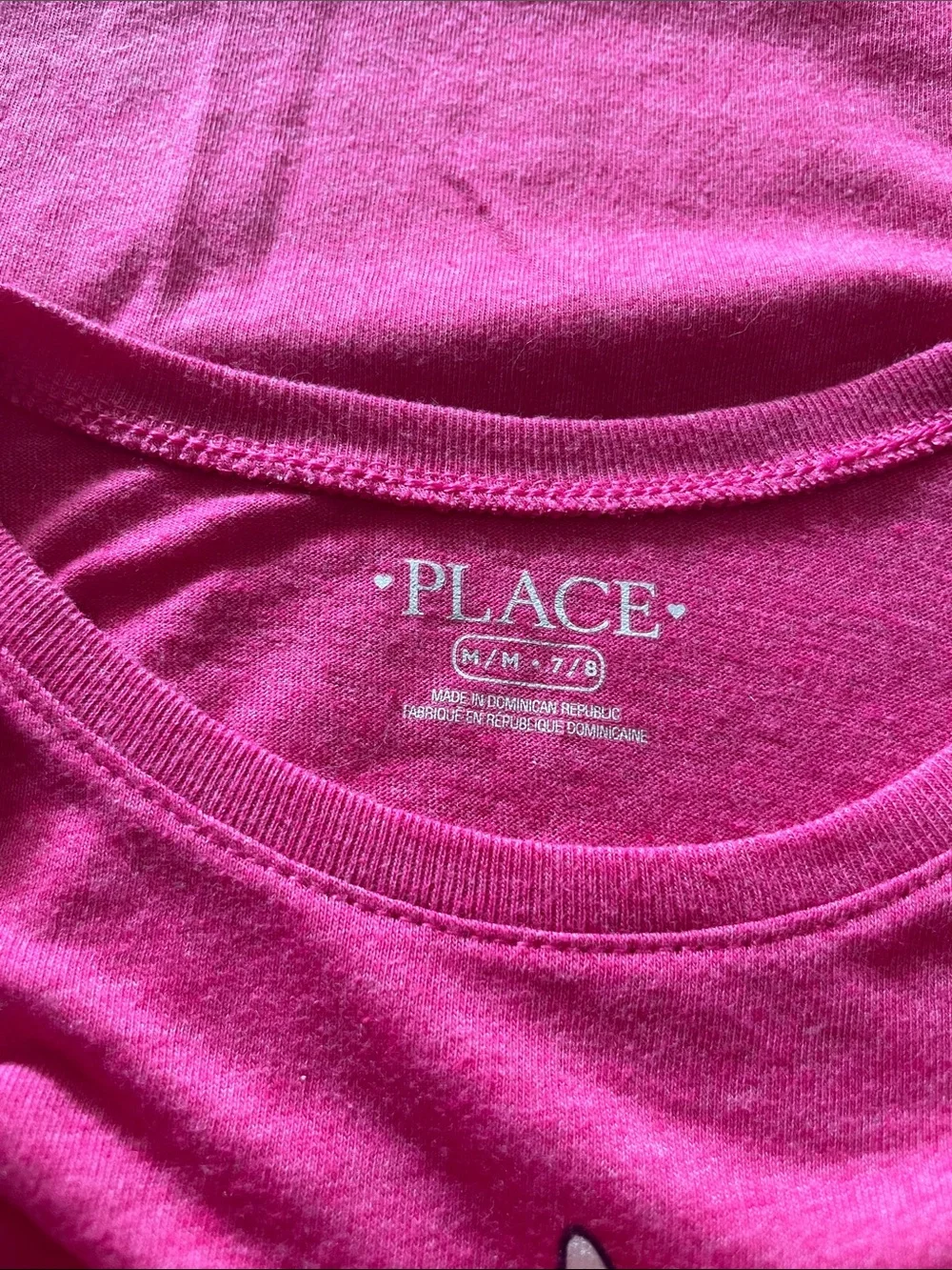 The Children’s Place Unicorn Tee, Size M (7/8)